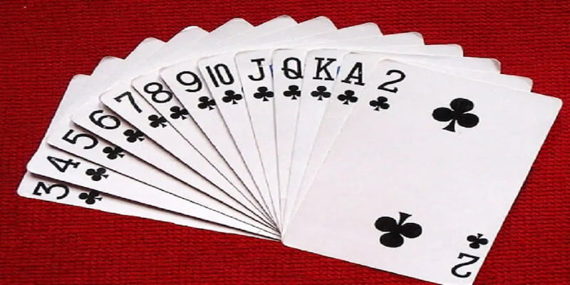 Từng người chơi sẽ được chia 13 quân bài trước khi tiến hành chơi
