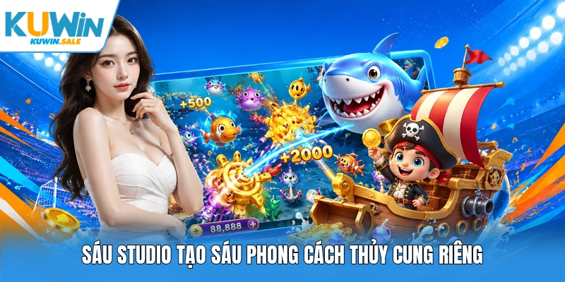 Sáu studio tạo sáu phong cách thủy cung riêng